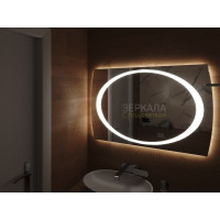 Зеркало для ванной с подсветкой Авелино СТ 135х75 см