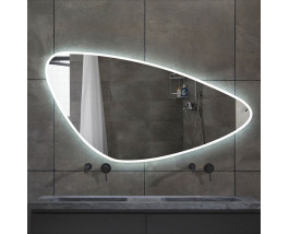 Овальное зеркало в ванную с подсветкой Сейлу